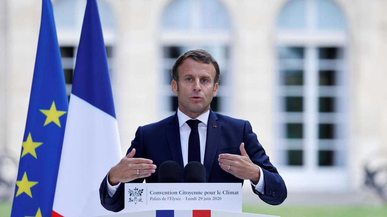 Macron pledges €15 billion to make Frances economy greener