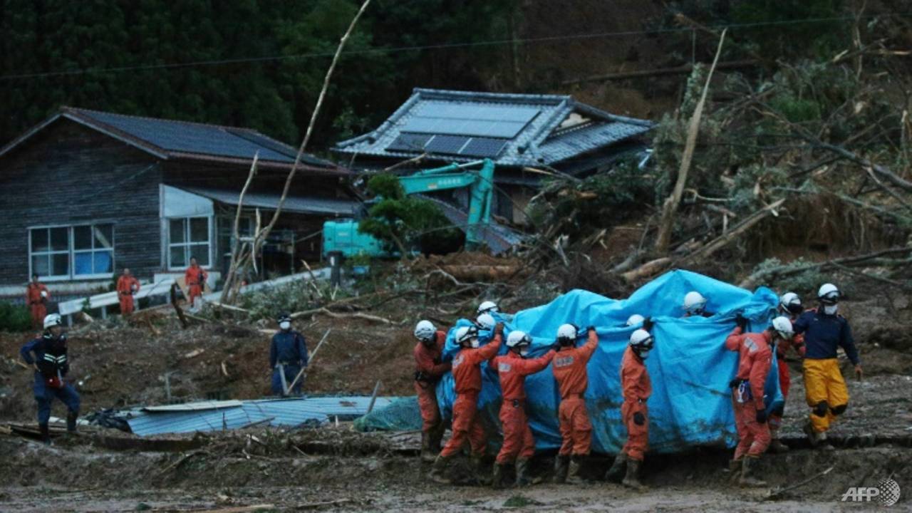 Two dead, 16 feared dead in Japan heavy rain