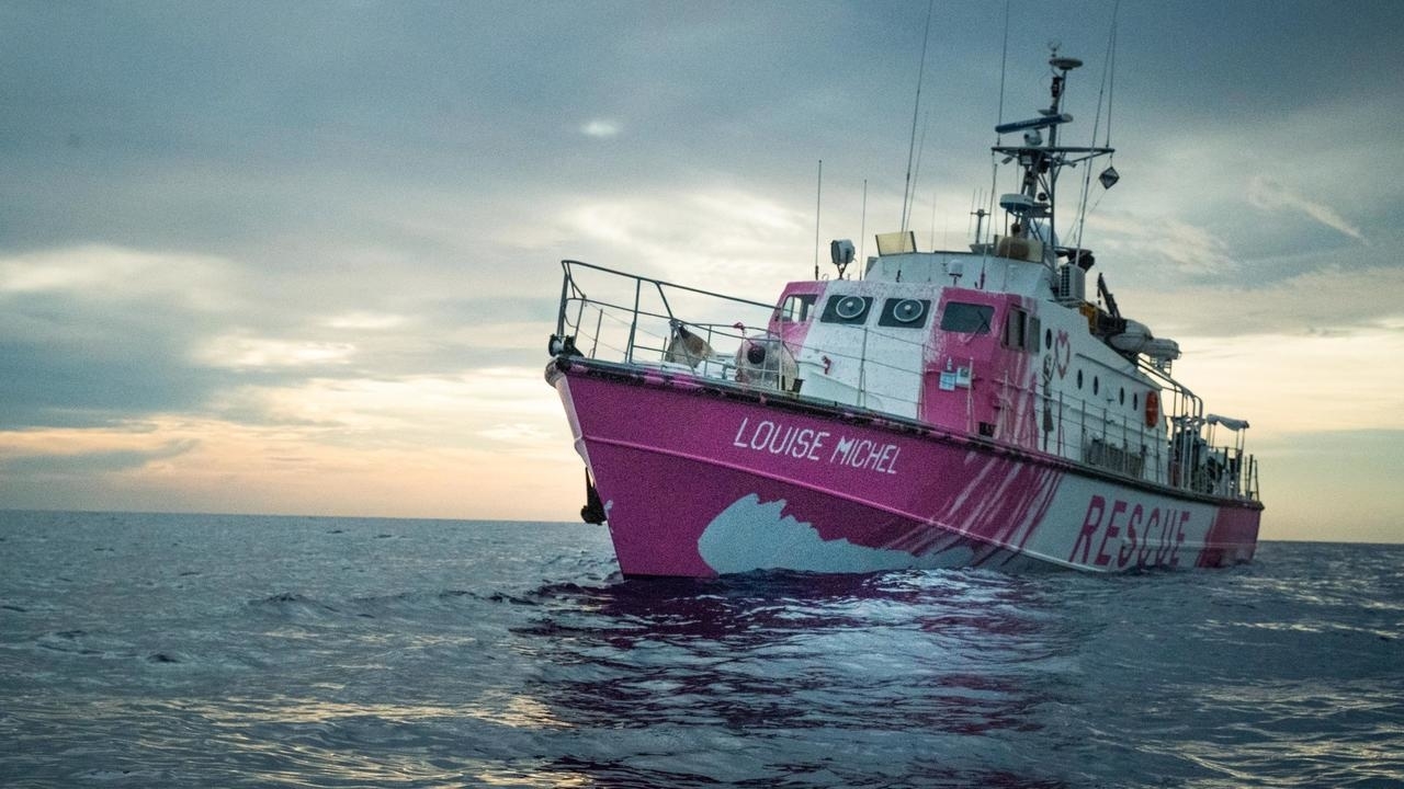 Banksy-funded migrant rescue boat calls for urgent help in Mediterranean