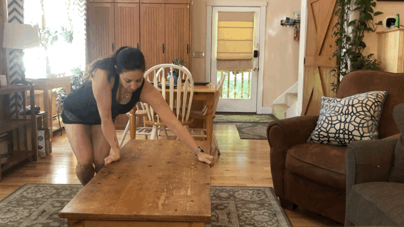 This is the 30-Minute Full-Body Workout I’ve Been Doing Using My Coffee Table and Chair