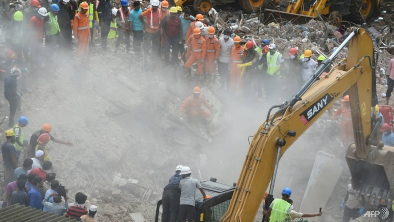 Rescuers say no one else believed trapped in India building collapse
