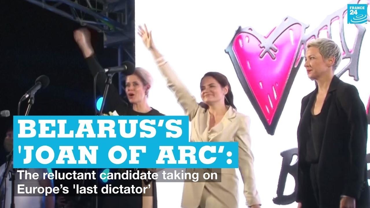 Belaruss Joan of Arc: The reluctant candidate taking on Europes last dictator