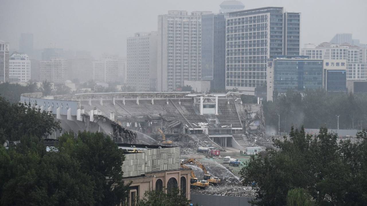 Beijing’s Workers’ Stadium razed as China eyes football World Cup bid