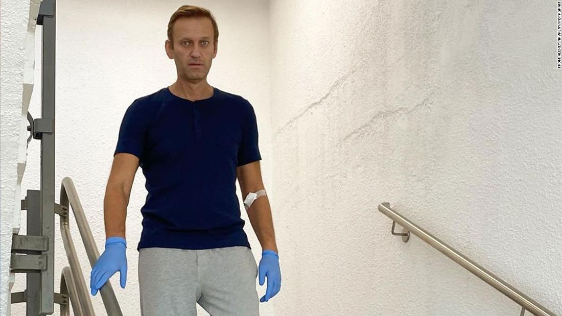 Kremlin critic Alexey Navalny is out of hospital in Berlin a month after being poisoned