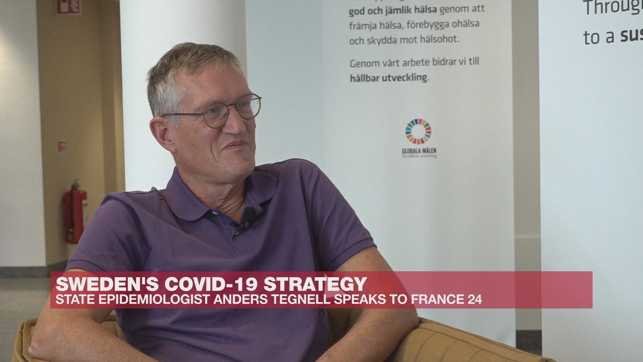 Sweden’s chief epidemiologist: ‘We are happy with our strategy’ on Covid-19