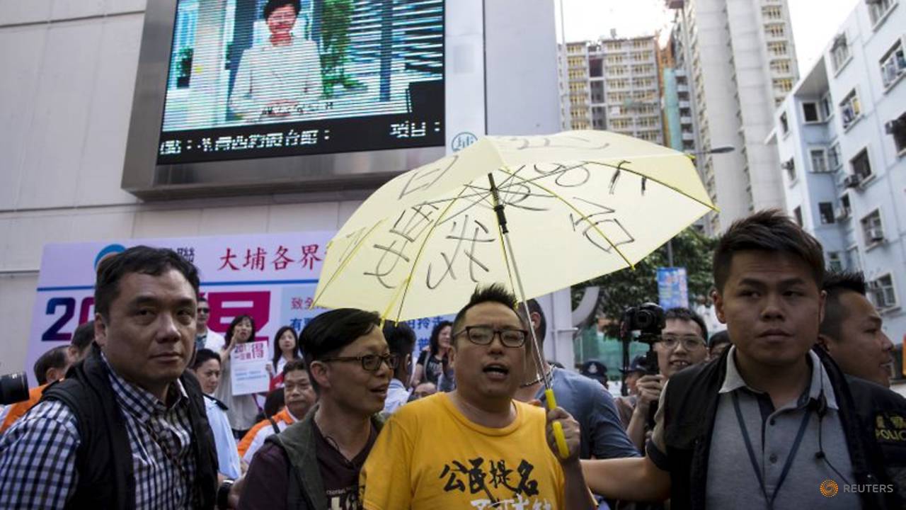 Hong Kong activist charged under archaic sedition law