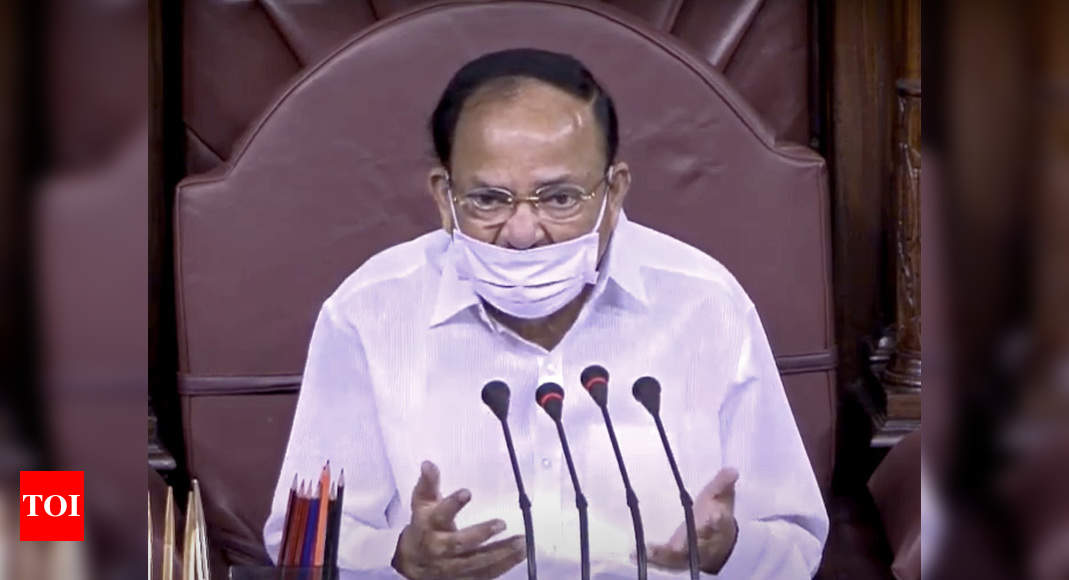 As RS clears bills amid opposition boycott, chairman Naidu defends action, expresses anguish at ‘unpleasant turn of events’