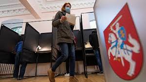 Lithuania votes: Centre-right opposition edges towards win with coalition talks expected