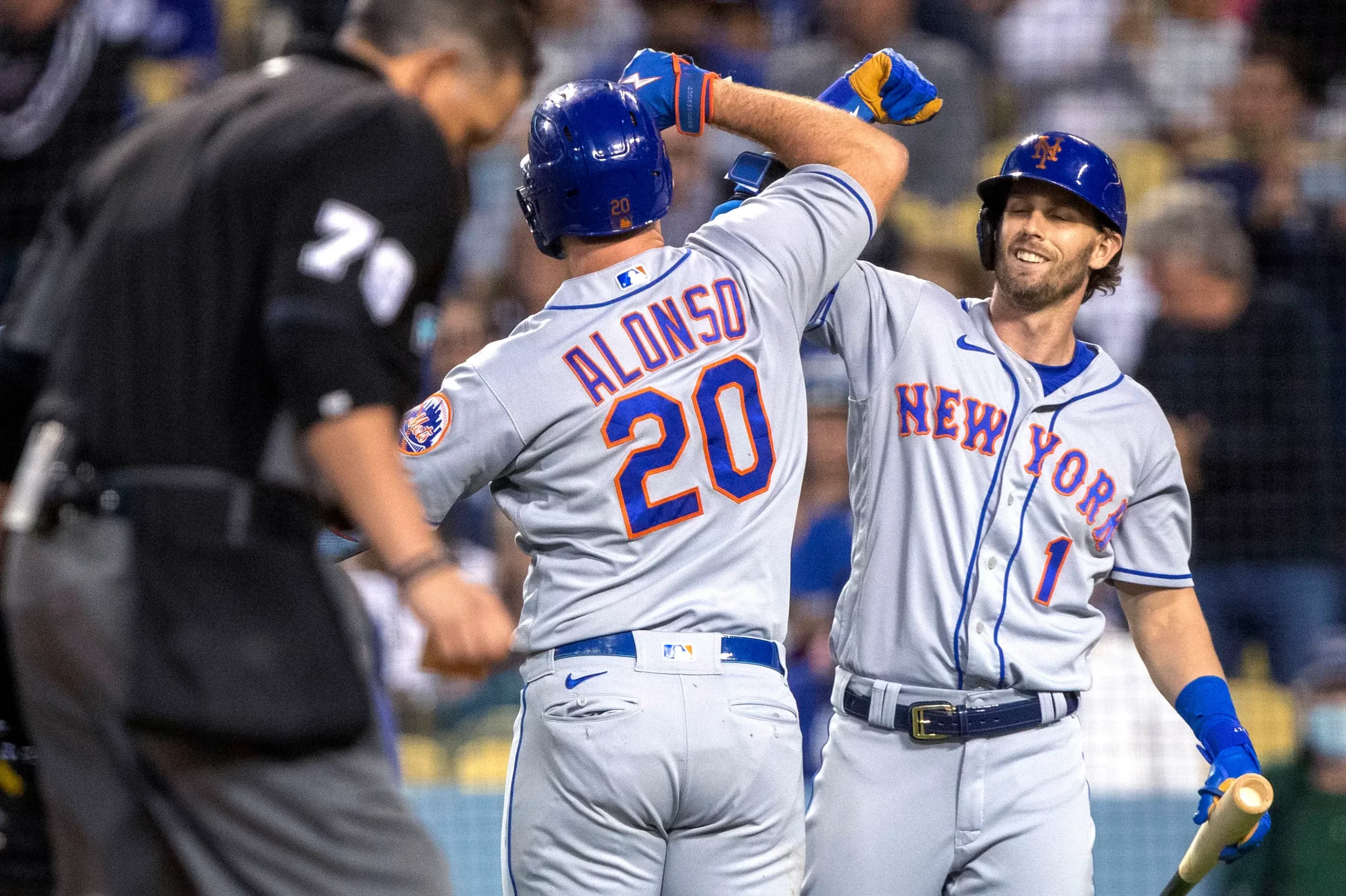 Pete Alonso’s two homers power Mets to big win over rival Dodgers